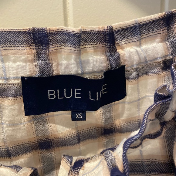 Blue Life Coppola Plaid Long Sleeve Romper- NWOT - Picture 7 of 10